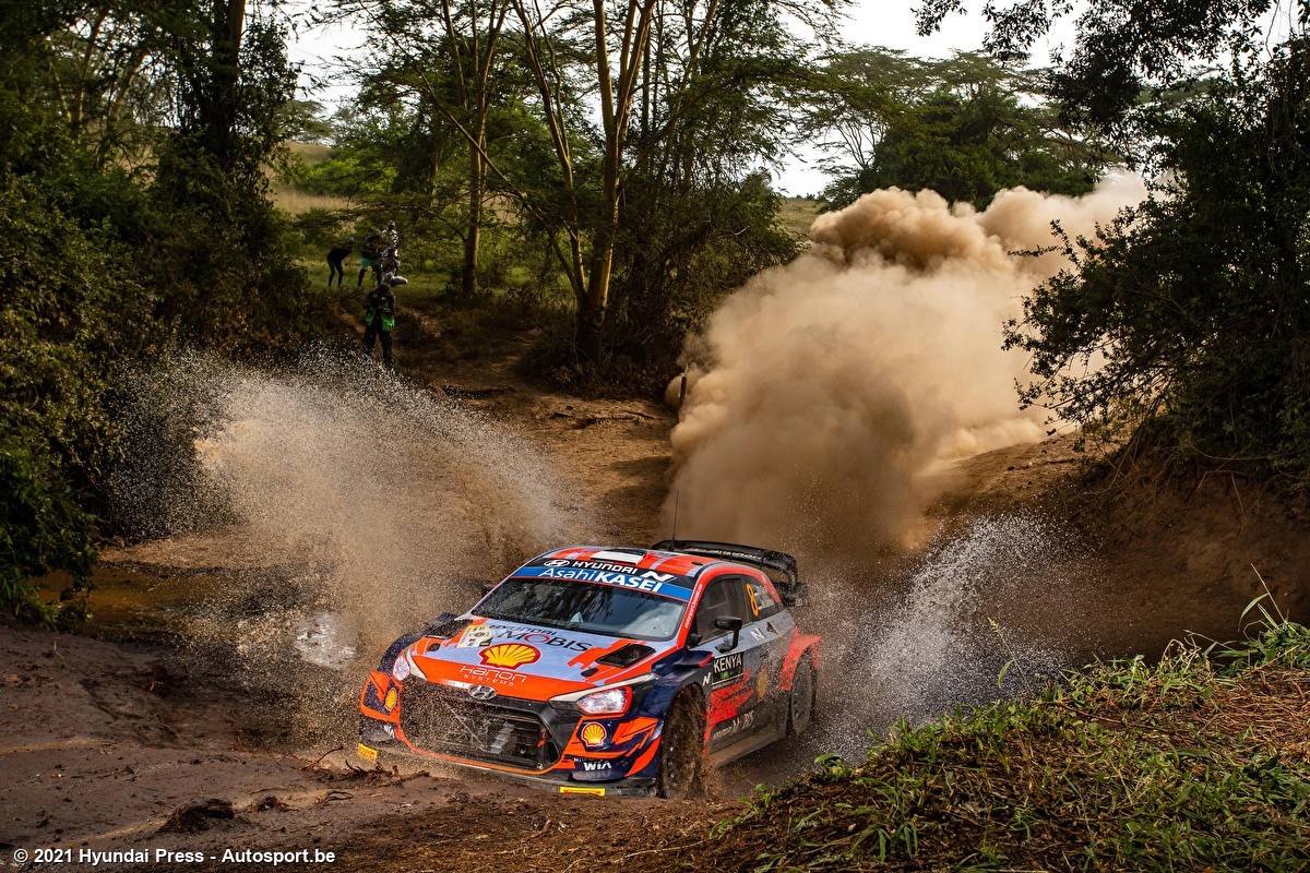 WRC Kenya Neuville diept voorsprong uit. Ogier ontketend Autosport.be