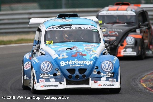 Familie Martin neemt deel aan 25 Uren VW Fun Cup