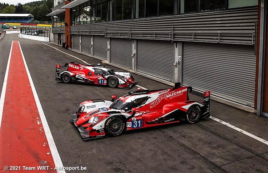 24H Le Mans Team WRT toont kleurenschema voor beide wagens Autosport.be