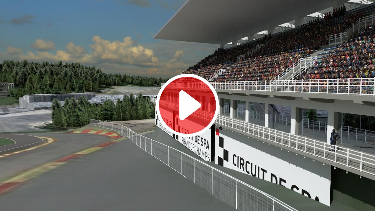 Video van aanpassingen Circuit SpaFrancorchamps Autosport.be