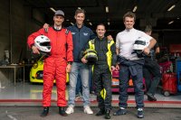 Kenny Herremans en de sim racers van team Vortex