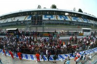 Pitwalk in Monza