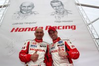 Tiago Monteiro en Gabriele Tarquini - Honda Racing Team JAS