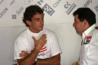 Ayrton Senna & Giorgio Ascanelli