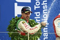 Vijfde podium voor Honda-rijder Tiago Monteiro dit seizoen