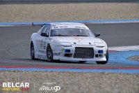 Ondanks tijdstraf werkte Patrick Verbelen een knappe wedstrijd af (Nissan 200SX)