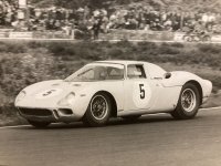 Nürburgring 1965 - Willy Mairesse aan het stuur van de Belgische LM