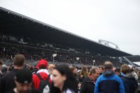 Het publiek dat in grote getale aanwezig was op de Nürburgring