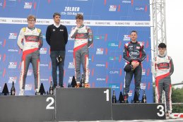 Podium race 2 TCR Europe Zolder