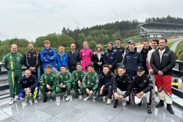 Heel wat Belgische piloten en teambazen verzamelden in Spa voor de Test Days in het kader van de 24 Hours