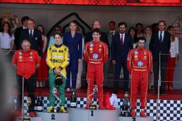 Podium 2024 F1 GP van Monaco