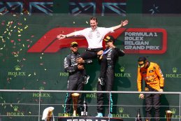 Podium 2024 F1 GP van België