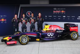 Sebastian Vettel - Daniel Ricciardo - Christian Horner - Adrian Newey