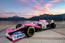Racing Point toont roze RP20 met BWT als hoofdsponsor