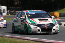 Salzburgring: Drie Honda Civic's vertrekken achteraan op de grid (race 1)