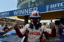Macau: Yvan Muller lukt onbedreigde zevende zege, Monteiro en Huff mee op podium (race 1)