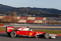 Wintertest Barcelona 2: Dag 4: Vettel en Ferrari wederom op kop