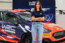 Lyssia Baudet neemt deel aan de WRC Rally van Centraal-Europa.