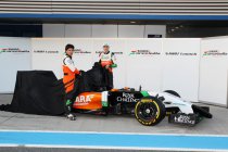 Force India onthult VJM07 in Jerez de la Frontera (+ Foto's)