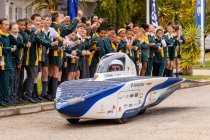 Belgisch Solar Team houdt stand en blijft aan de leiding na bergetappe in Zuid-Afrika.