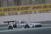 Team Abu Dhabi by Black Falcon-Mercedes start van op de pole