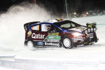 Rally van Zweden: Neuville ex aequo met Hirvonen snelste chrono in showetappe